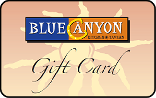 Blue Canyon gift card